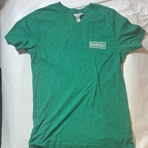 Bushmills Irish Whiskey Bella Canvas Green Short Sleeve Tee